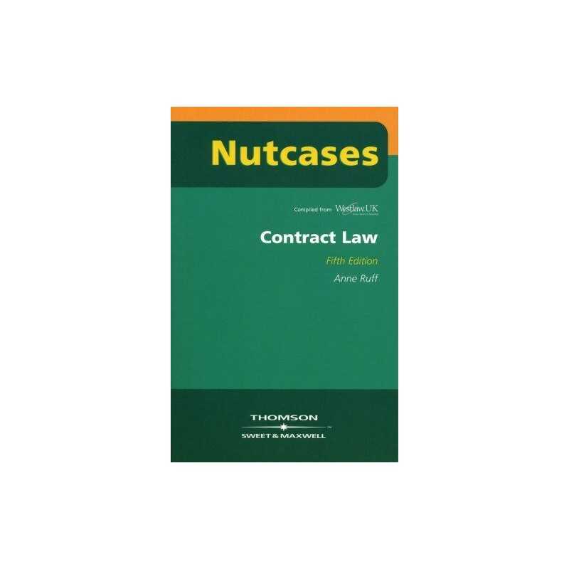 Nutcases Contract Law by Anne Ruff Paperback Book