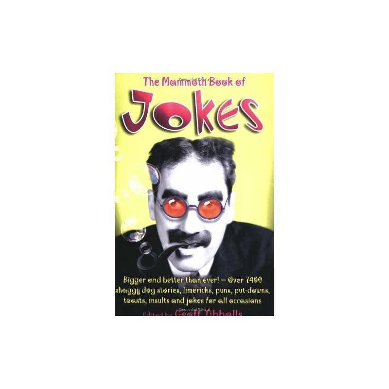 The Mammoth Book of Jokes (Mammoth Books) by Tibballs, Geoff Paperback Book The