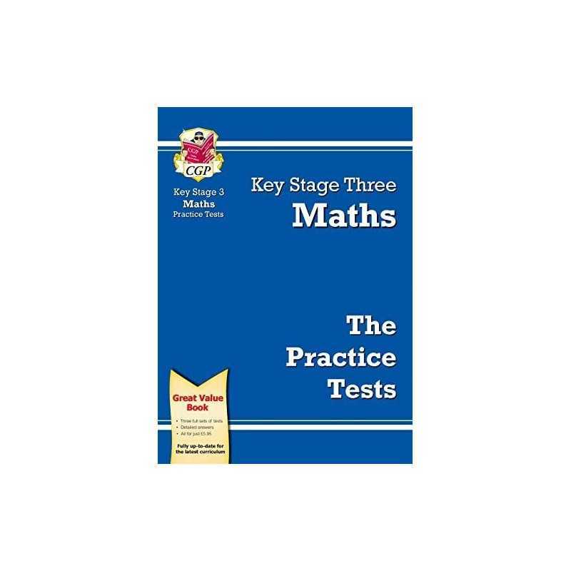 KS3 Maths Practice Tests: superb for catching up at ho... by CGP Books Paperback