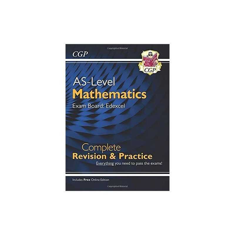 AS-Level Maths Edexcel Complete Revision ..., CGP Books