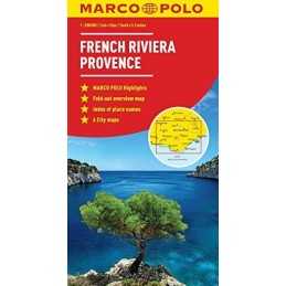 French Riviera, Provence Marco Polo Map (Marc... by Marco Polo Sheet map, folded