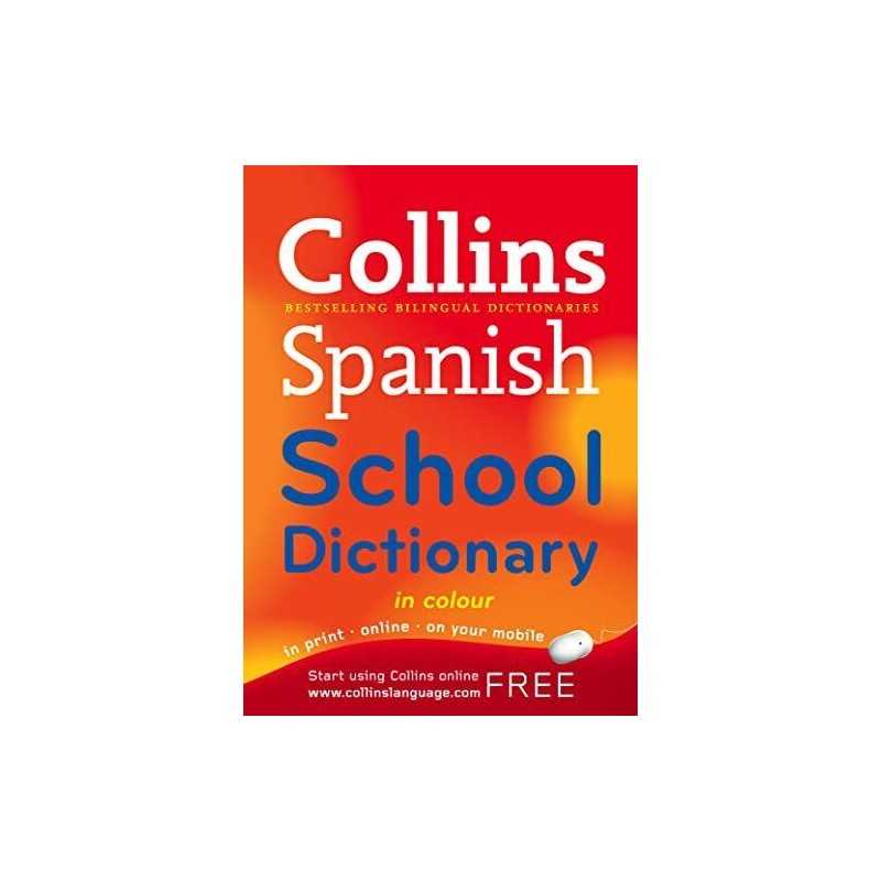 Collins School ? Collins Spanish School Dictionary Paperback Book