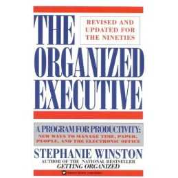 The Organized Executive by Winston, Stephanie Book