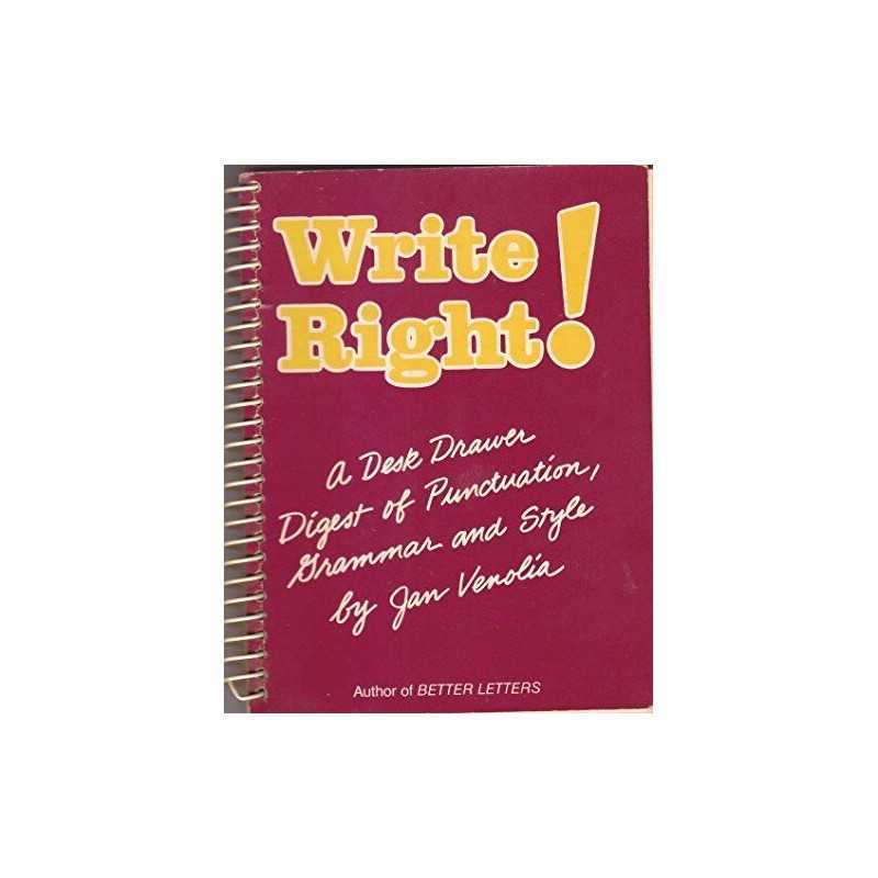 Write Right, Vanolia Jan