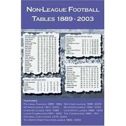 Non-League Football Tables 1889-2003 Paperback Book