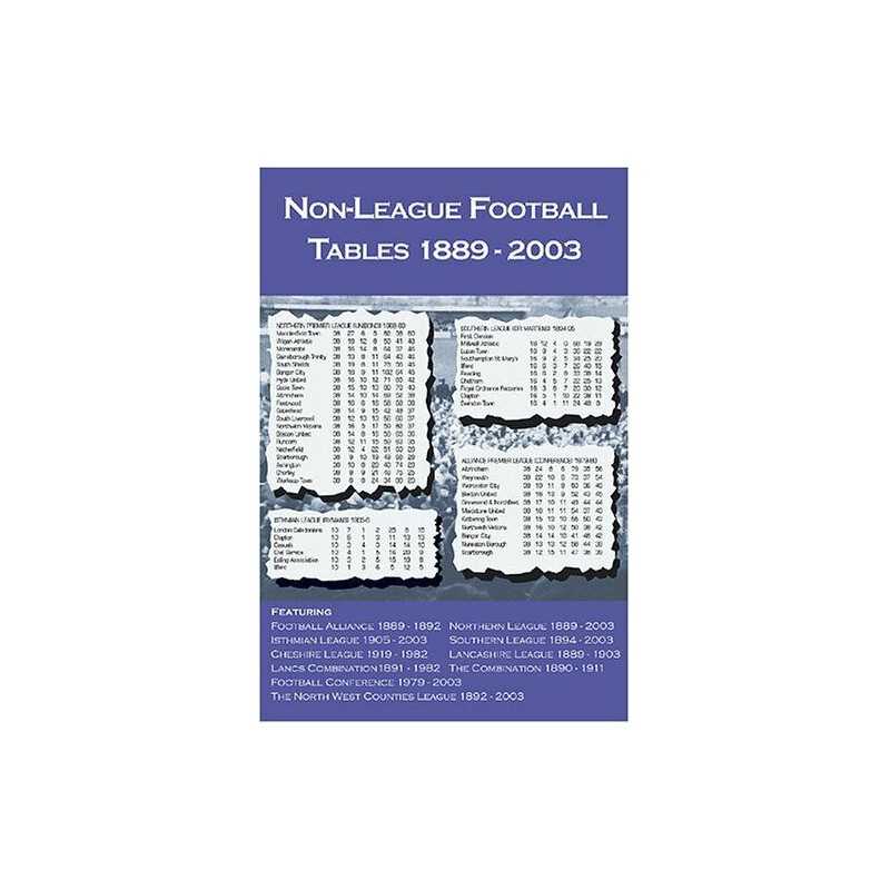 Non-League Football Tables 1889-2003 Paperback Book