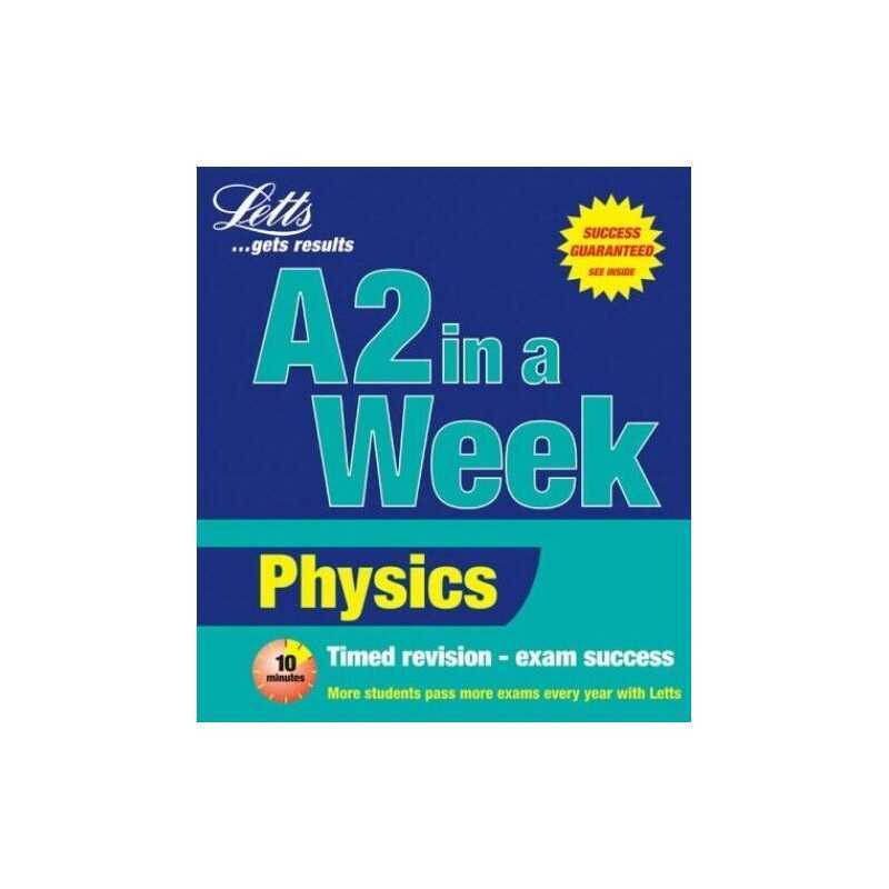 A2 in a Week: Physics (Revise A2 in a Week) by Hawkins, Glenn Paperback Book The