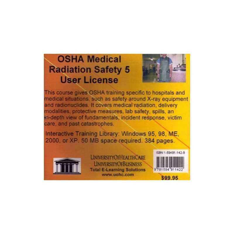 OSHA Medical Radiation Safety, 5 Users, Farb, Daniel