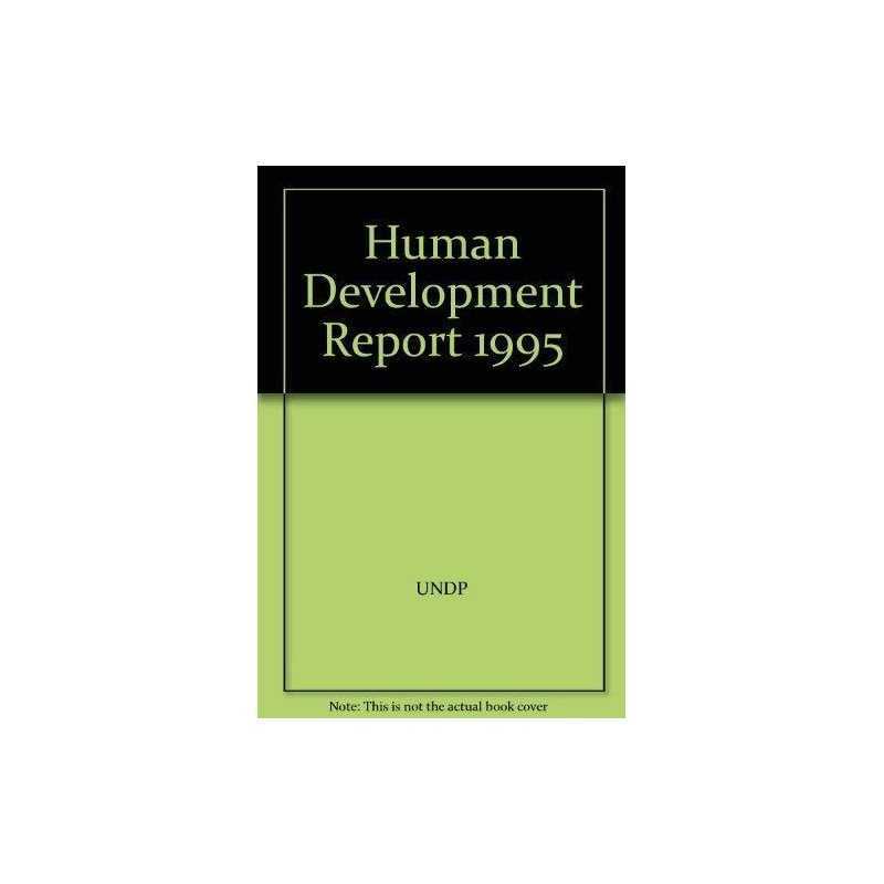 Human Development Report 1995, United Nations Developme