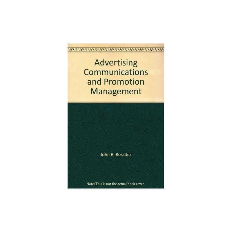 Advertising Communications and Promoti..., Percy, Larry