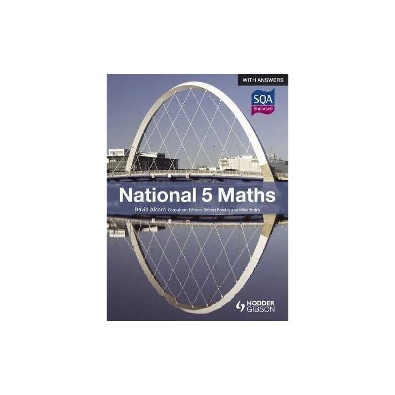 National 5 Maths with Answers by David Alcorn Book