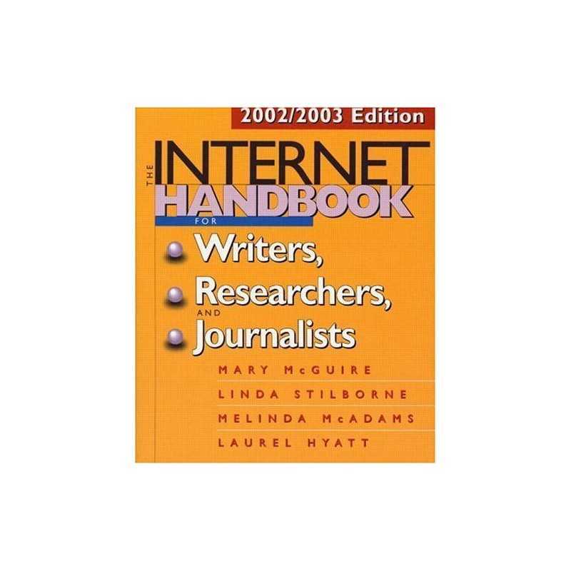 Internet Handbook for Writers, Rese..., Stilborne, Lind