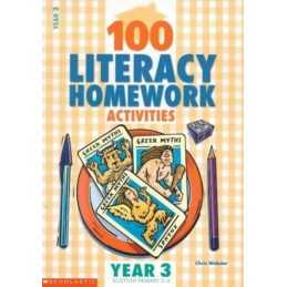 100 Literacy Homework Activities for Year 3 (100 ... by Webster, Chris Paperback