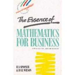 Essence Mathematics Business (Prentice Hall Essence o... by Spooner, . Paperback