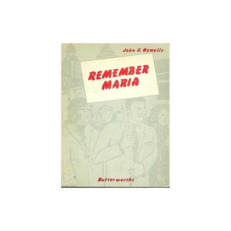 Remember Maria by John G. Howells Book