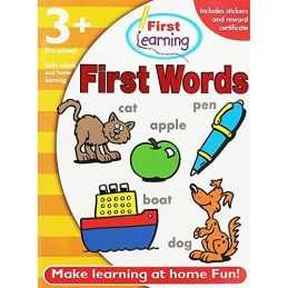 First Words 3+ (First Learning) Book