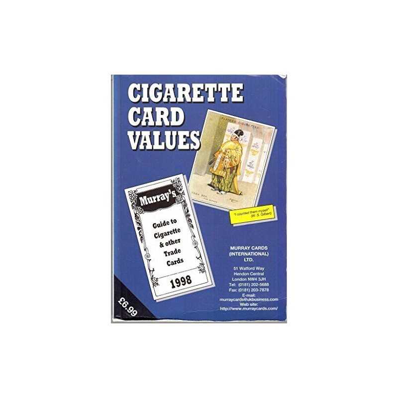 Cigarette Card Values 1998: Guide to Cigarette and Other Trade... Paperback Book