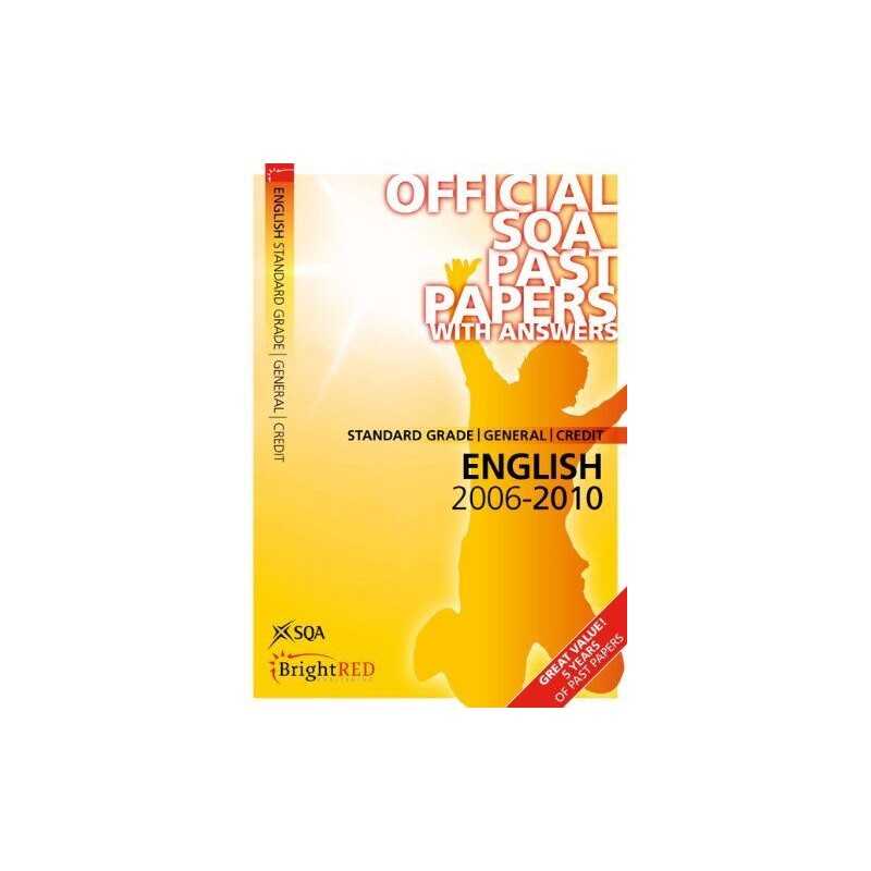 English General/Credit (St Gr) 2010 SQA Pas... by Scottish Qualificati Paperback