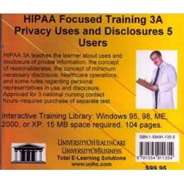 HIPAA Focused Training: Privacy Uses a..., Farb, Daniel