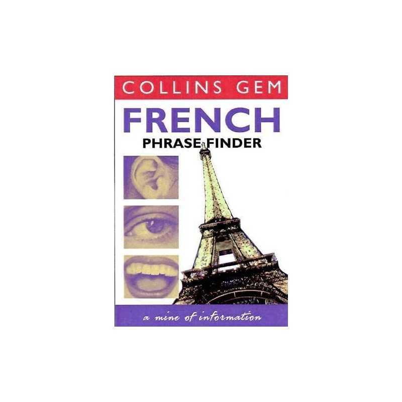 French Phrase Finder (Collins Gem) Paperback Book