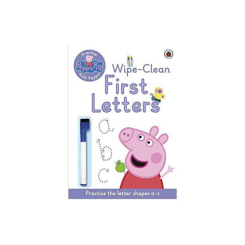 Peppa Pig: Practise with Peppa: Wipe-Clean First Letters by Peppa Pig Book The