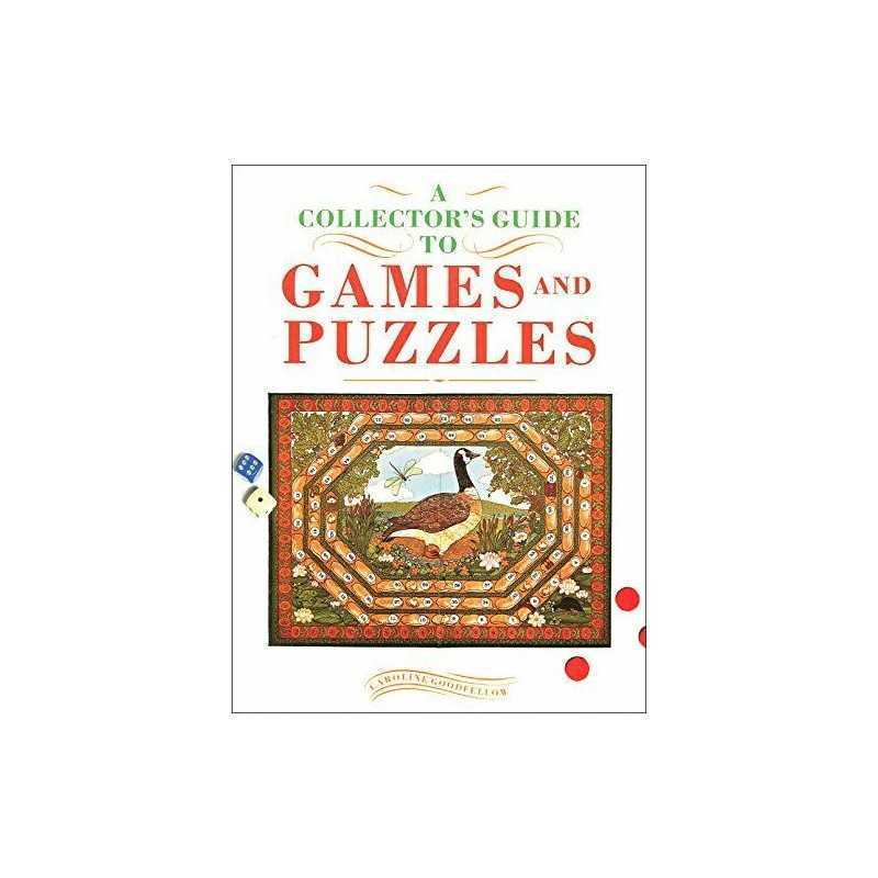 A Collectors Guide to Games and Puzzles by Goodfellow, Caroline Hardback Book