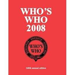 Whos Who 2008 by A&c Black Hardback Book
