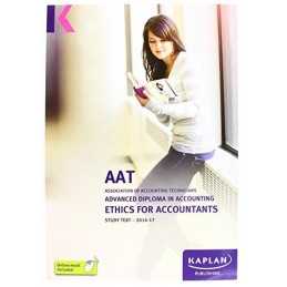 AAT Ethics for Accountants - Study Text (Aat Study Texts Aq2016) Book