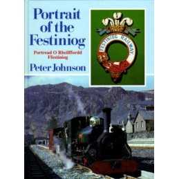 Portrait of Festiniog by Johnson, Peter Hardback Book