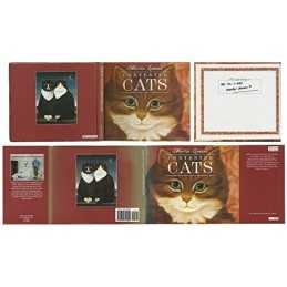 Contented Cats by Leman, Martin Hardback Book