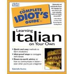 The Complete Idiots Guide to Learning Italian... by Euvino Counterpack - filled