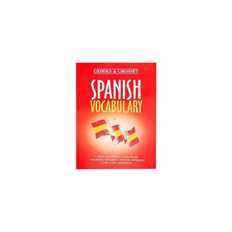 Spanish Vocabulary, No Editor Credited