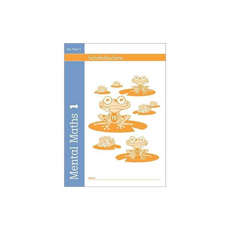 Mental Maths Book 1 (of 2): Key Stage 1, Years 1 & 2 by Paul Martin Paperback