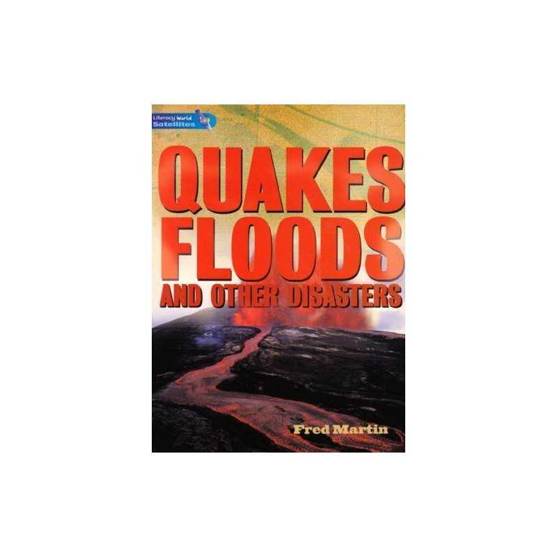 Literacy World Satellites Non Fic Stage 4 Quakes, F... by Martin, Fred Paperback