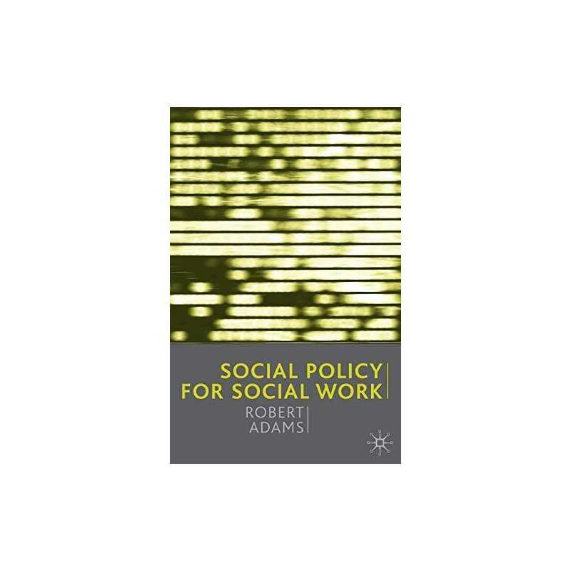 Social Policy for Social Work by Adams, Robert Paperback Book  Fast