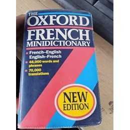 The Oxford French Minidictionary: French/English, English/French Paperback Book