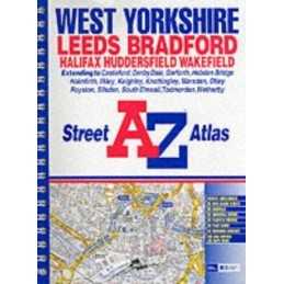 A-Z West Yorkshire Street Atlas by Geographers A-Z Map Company Paperback Book