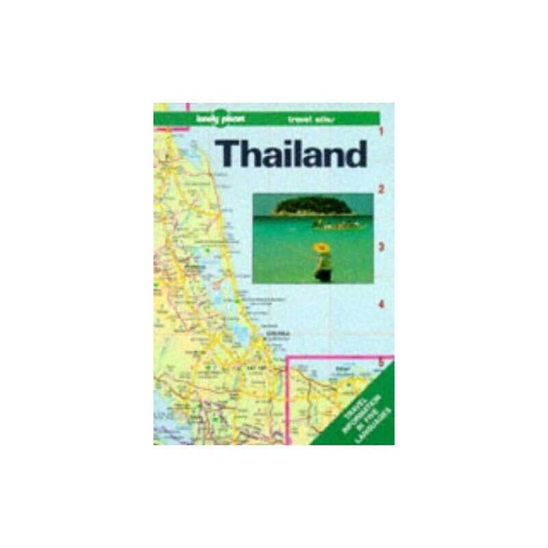 Thailand (Lonely Planet Travel Atlas), Cummings, Joe