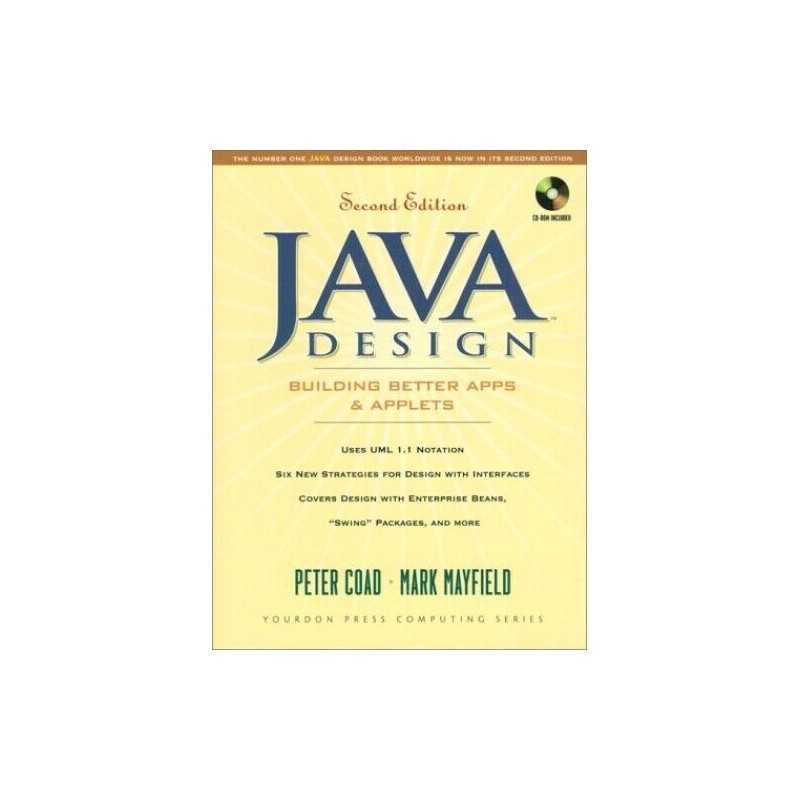 Java Design: Building Better Apps and Applet... by Kern, Jon Mixed media product