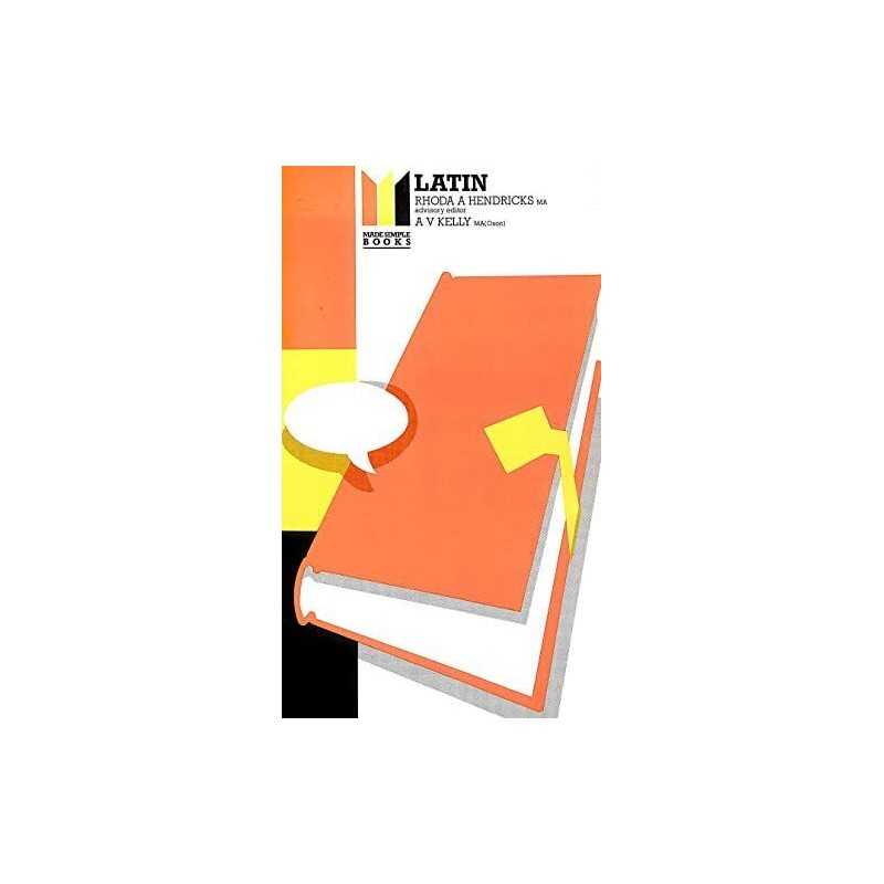 Latin (Made Simple Books) by Hendricks, Rhoda A. Paperback Book  Fast