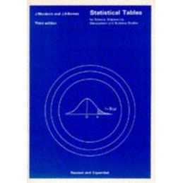 Statistical Tables for Science, Engineering, Manageme by John Murdoch 0333428250
