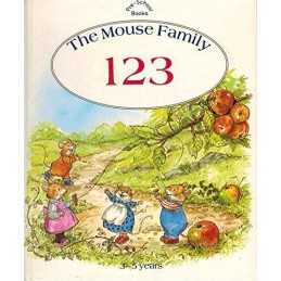 The Mouse Family 123 by Rosalind Sutton Hardback Book