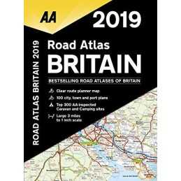 Road Atlas Britain 2019 SP (AA Road Atlas Britain) by AA Publishing Book The