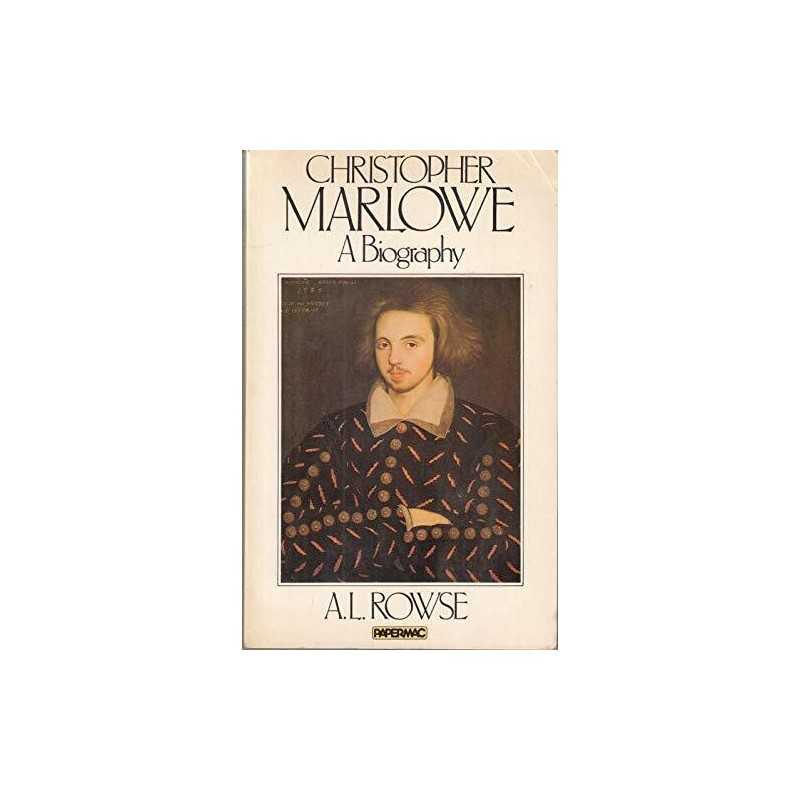 Papermac,Christopher Marlowe by Rowe, Dr. Alfred Lestie Paperback Book