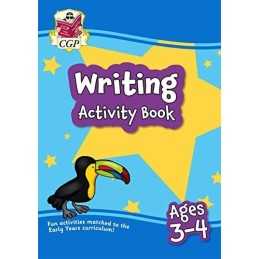 Writing Activity Book for Ages 3-4 (Presc..., CGP Books