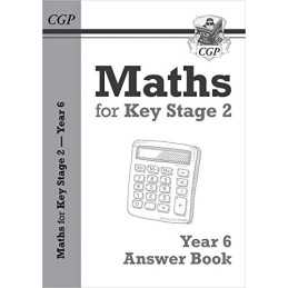 KS2 Maths Answers for Year 6 Textbook (CGP KS2 Maths) by CGP Books Book The
