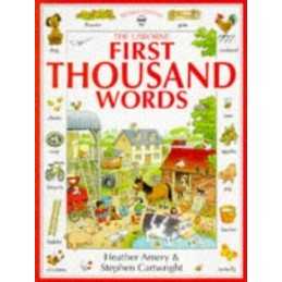 First Thousand Words (Usborne First Thousand Words) by Amery, Heather Paperback