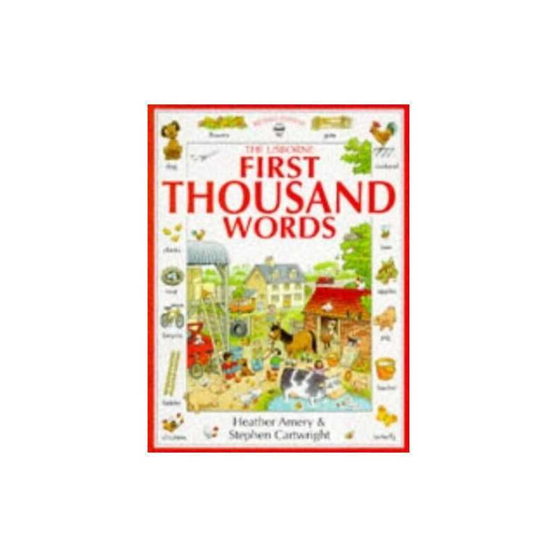 First Thousand Words (Usborne First Thousand Words) by Amery, Heather Paperback