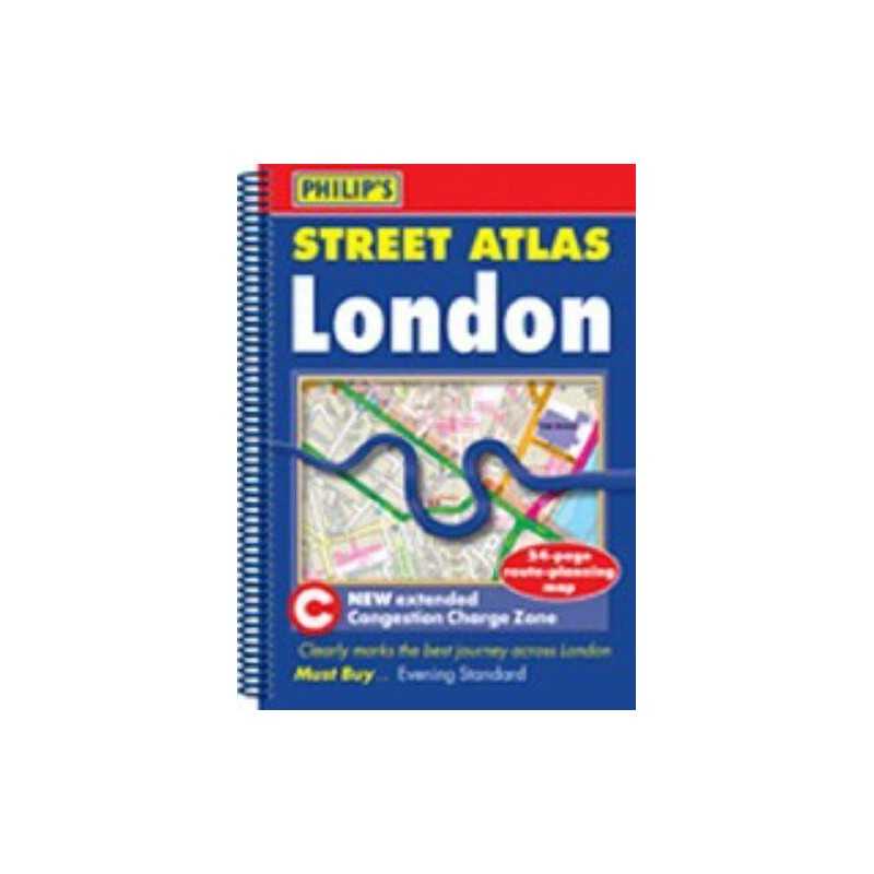 Philips Street Atlas London: Pocket Paperback by Philips Maps Paperback Book
