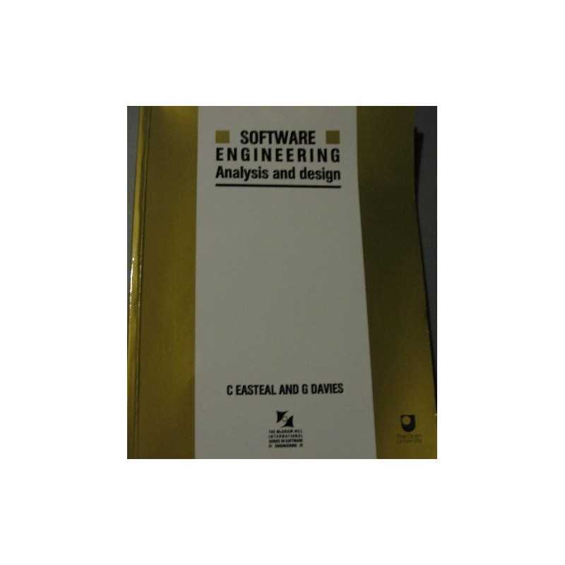 Software Engineering: Analysis and Design (Intern... by Davies, Gordon Paperback